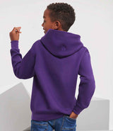 Russell Athletic Kids Hooded Sweatshirt | Purple thumbnail 2