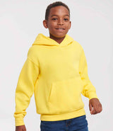 Russell Athletic Kids Hooded Sweatshirt | Yellow thumbnail 1
