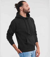 Russell Athletic Hooded Sweatshirt | Black thumbnail 3