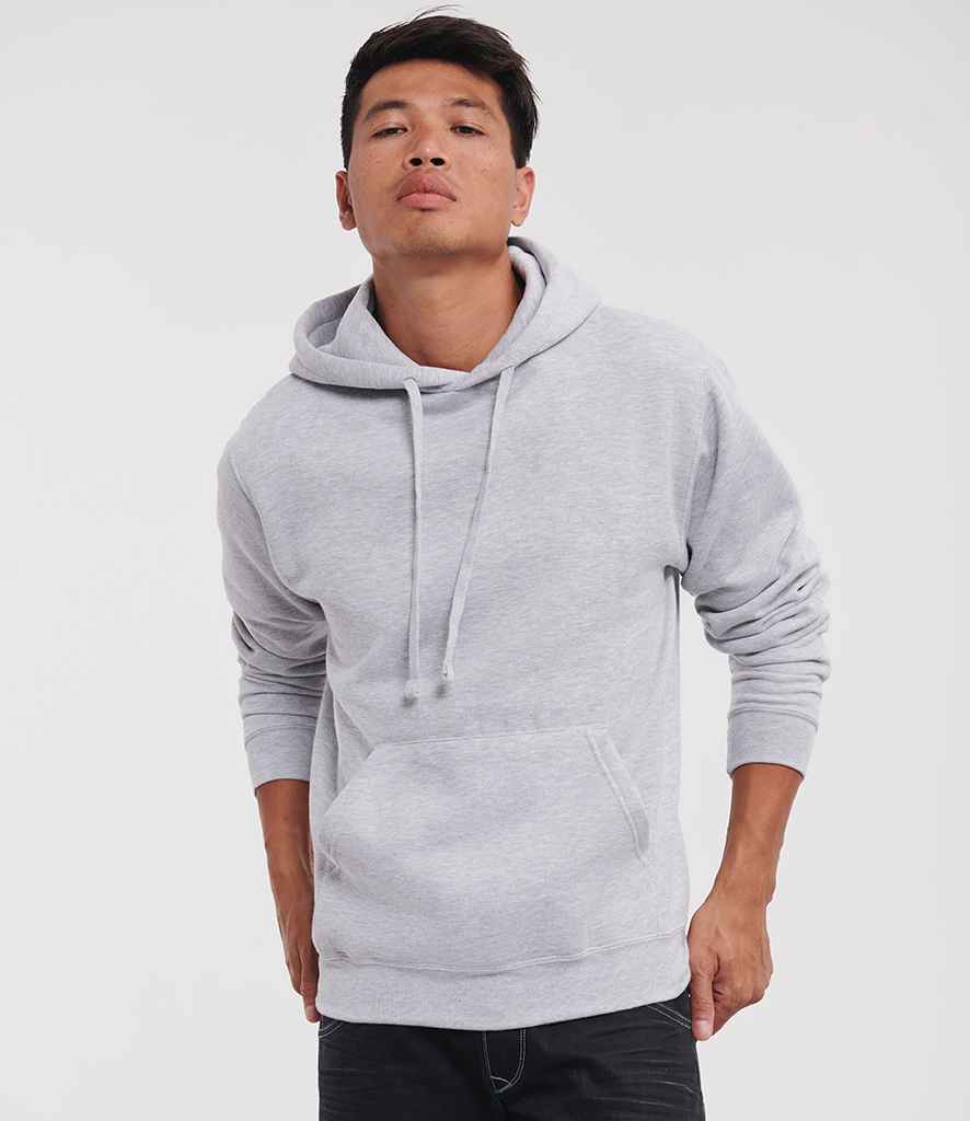 Russell Athletic Hooded Sweatshirt | Light Oxford