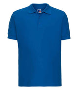 Russell Athletic Ultimate Cotton Piqué Polo Shirt | Azure thumbnail 4