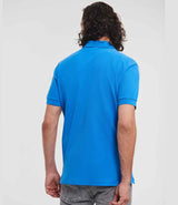 Russell Athletic Ultimate Cotton Piqué Polo Shirt | Azure thumbnail 2
