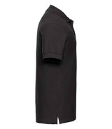 Russell Athletic Ultimate Cotton Piqué Polo Shirt | Black thumbnail 6