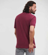 Russell Athletic Ultimate Cotton Piqué Polo Shirt | Burgundy thumbnail 2
