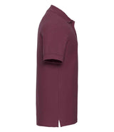 Russell Athletic Ultimate Cotton Piqué Polo Shirt | Burgundy thumbnail 6