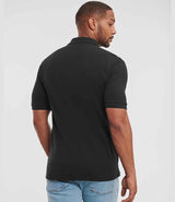 Russell Athletic Hardwearing Poly/Cotton Piqué Polo Shirt | Black thumbnail 2