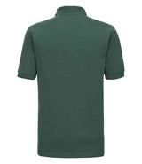 Russell Athletic Hardwearing Poly/Cotton Piqué Polo Shirt | Bottle Green thumbnail 5