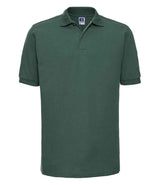 Russell Athletic Hardwearing Poly/Cotton Piqué Polo Shirt | Bottle Green thumbnail 4