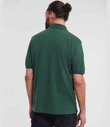 Russell Athletic Hardwearing Poly/Cotton Piqué Polo Shirt | Bottle Green thumbnail 2