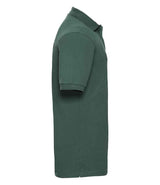 Russell Athletic Hardwearing Poly/Cotton Piqué Polo Shirt | Bottle Green thumbnail 6