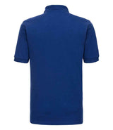 Russell Athletic Hardwearing Poly/Cotton Piqué Polo Shirt | Bright Royal thumbnail 5