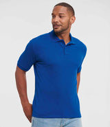 Russell Athletic Hardwearing Poly/Cotton Piqué Polo Shirt | Bright Royal thumbnail 1