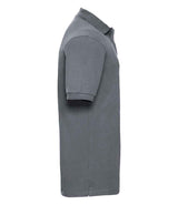 Russell Athletic Hardwearing Poly/Cotton Piqué Polo Shirt | Convoy Grey thumbnail 6