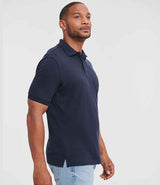 Russell Athletic Hardwearing Poly/Cotton Piqué Polo Shirt | French Navy thumbnail 3