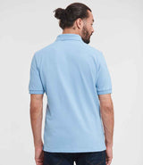 Russell Athletic Hardwearing Poly/Cotton Piqué Polo Shirt | Sky Blue thumbnail 2