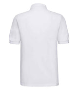 Russell Athletic Hardwearing Poly/Cotton Piqué Polo Shirt | White thumbnail 5