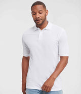 Russell Athletic Hardwearing Poly/Cotton Piqué Polo Shirt | White thumbnail 1