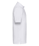 Russell Athletic Hardwearing Poly/Cotton Piqué Polo Shirt | White thumbnail 6