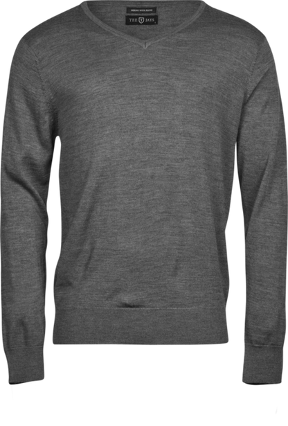 Tee Jays Men's V Neck Sweater