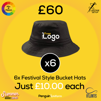 Summer Loading - Bucket Hats x6