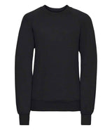 Russell Athletic Kids Raglan Sweatshirt | Black thumbnail 4