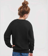 Russell Athletic Kids Raglan Sweatshirt | Black thumbnail 2