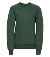 Russell Athletic Kids Raglan Sweatshirt | Bottle Green thumbnail 4