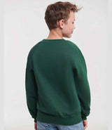 Russell Athletic Kids Raglan Sweatshirt | Bottle Green thumbnail 2