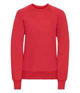 Russell Athletic Kids Raglan Sweatshirt | Bright Red thumbnail 4