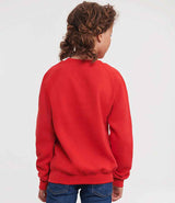 Russell Athletic Kids Raglan Sweatshirt | Bright Red thumbnail 2