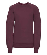 Russell Athletic Kids Raglan Sweatshirt | Burgundy thumbnail 4
