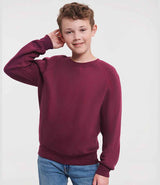 Russell Athletic Kids Raglan Sweatshirt | Burgundy thumbnail 1