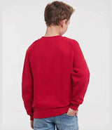 Russell Athletic Kids Raglan Sweatshirt | Classic Red thumbnail 2