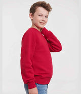 Russell Athletic Kids Raglan Sweatshirt | Classic Red thumbnail 3
