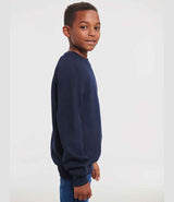 Russell Athletic Kids Raglan Sweatshirt | French Navy thumbnail 3