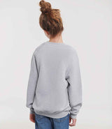 Russell Athletic Kids Raglan Sweatshirt | Light Oxford thumbnail 2