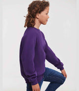 Russell Athletic Kids Raglan Sweatshirt | Purple thumbnail 3