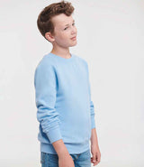 Russell Athletic Kids Raglan Sweatshirt | Sky Blue thumbnail 3