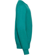 Russell Athletic Kids Raglan Sweatshirt | Winter Emerald thumbnail 6
