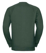 Russell Athletic Raglan Sweatshirt | Bottle Green thumbnail 5