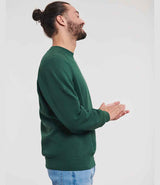 Russell Athletic Raglan Sweatshirt | Bottle Green thumbnail 3