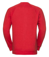 Russell Athletic Raglan Sweatshirt | Bright Red thumbnail 5