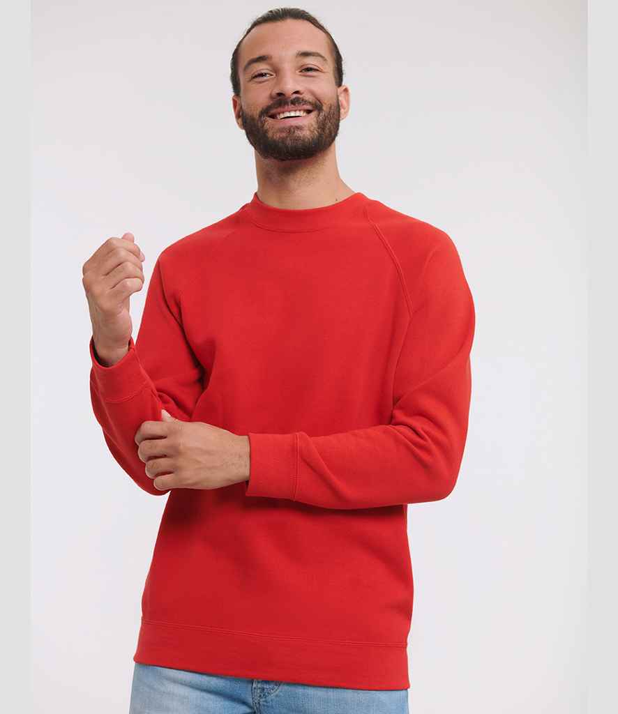 Russell Athletic Raglan Sweatshirt | Bright Red