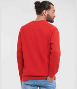 Russell Athletic Raglan Sweatshirt | Bright Red thumbnail 2