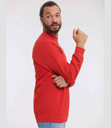 Russell Athletic Raglan Sweatshirt | Bright Red thumbnail 3