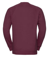 Russell Athletic Raglan Sweatshirt | Burgundy thumbnail 5