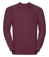 Russell Athletic Raglan Sweatshirt | Burgundy thumbnail 4