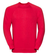 Russell Athletic Raglan Sweatshirt | Classic Red thumbnail 4