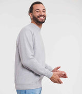 Russell Athletic Raglan Sweatshirt | Light Oxford thumbnail 3
