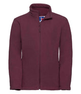 Russell Athletic Kids Outdoor Fleece Jacket | Burgundy thumbnail 4